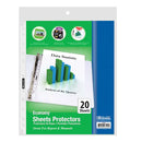 Sheet Protectors Economy Weight Top Loading (20/Pack)