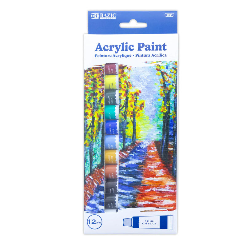 PINTURAS ACRILICAS SET DE 12