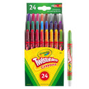 CREYONES CRAYOLA- MINI TWISTABLES 24