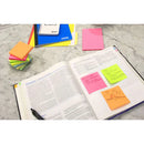 Stick On Notes 3" X 3" (Pack) Neon 90 Ct. (12/Shrink)