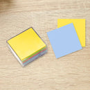 3" X 3" 300 Ct. Color Paper Cube w/ Tray