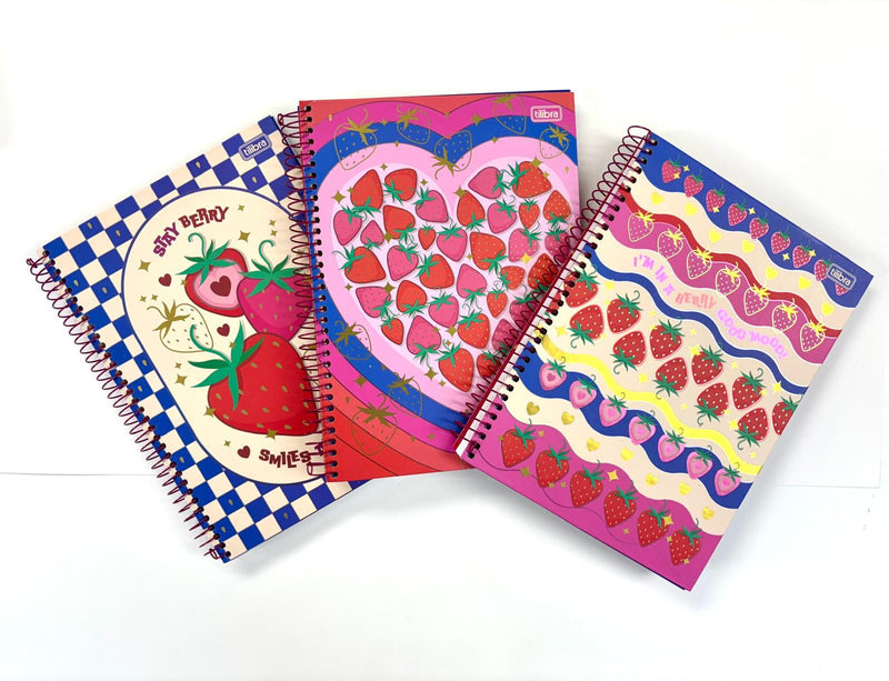 Libreta Argollada Universitaria 10 Materias- Be Berry