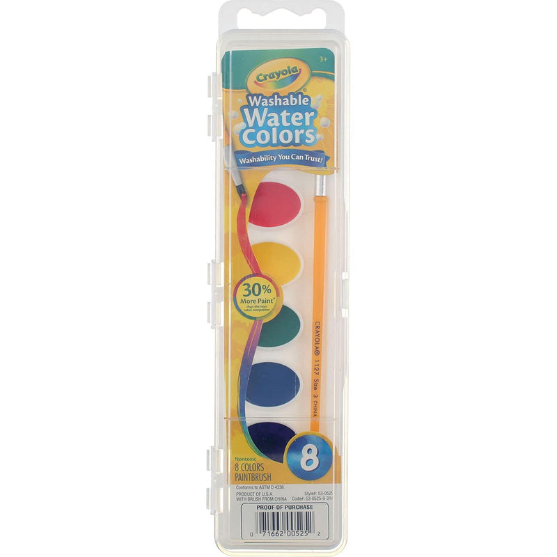 Crayola Washable watercolor- 8 colors