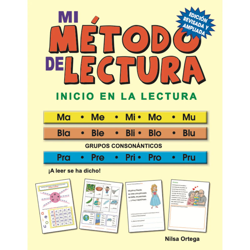 Mi Método de Lectura – Edición Revisada y ampliada 2023 por: Nilsa Ortega