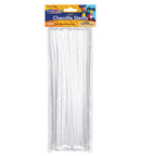 Chenille- White 100pcs