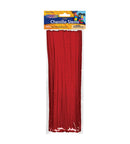 Chenille- Red 100pcs