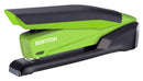 InPower Antimicrobial Spring-Powered Desktop Stapler, 20 Sheets, Green