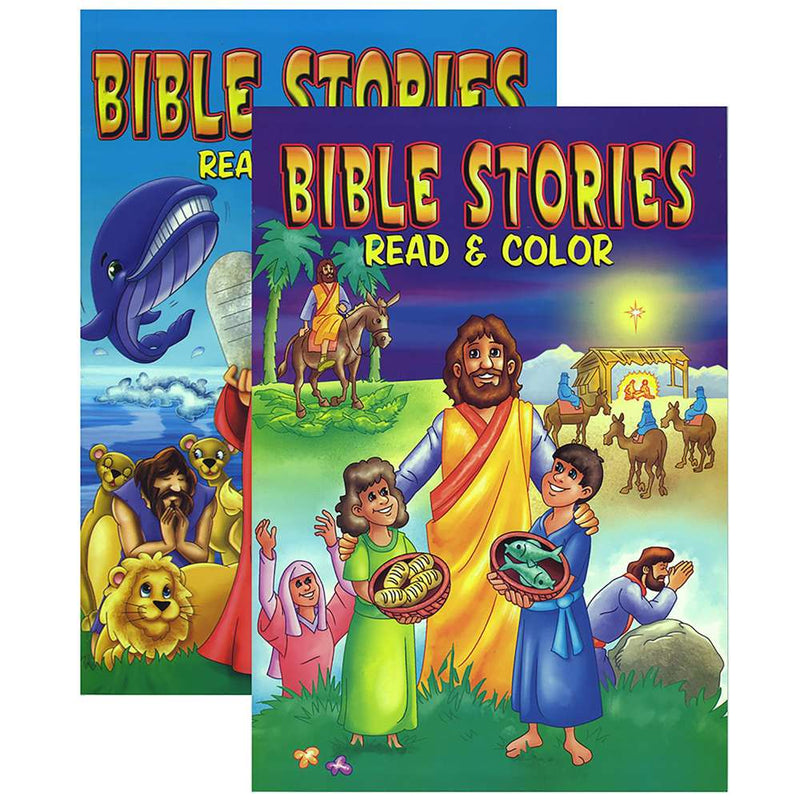 Bible Stories Coloring Book