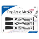 Chisel Tip Black Dry-Erase Markers (3/Pack)