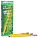 Caja de  Lapiz grueso con goma Ticonderoga - 12