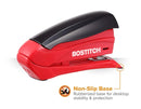 Inspire™ Spring-Powered Compact Stapler, 15 Sheets, Assorted Colors