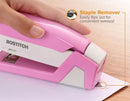 InCourage Antimicrobial Compact Stapler, 20 Sheets, Pink