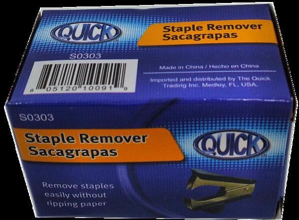 STAPLE REMOVER QUICK