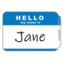 LABEL HELLO MY NAME IS - BLUE