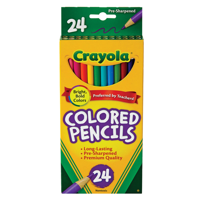 LAPICES DE COLORES MARCA CRAYOLA- 24