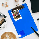 Plastic Clipboard Memo Size w/ Low Profile Clip