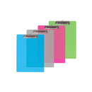 Plastic Clipboard Memo Size w/ Low Profile Clip