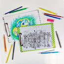 Paperboard Clipboard Standard Size Polka Dot w/ Low Profile Clip