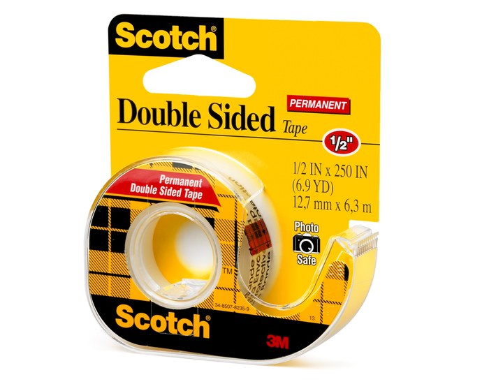 SCOTCH DOUBLE SIDED TRANSPARENT TAPE