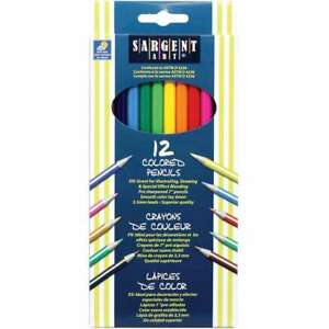 LAPICES DE COLORES  MARCA SARGENT- 12