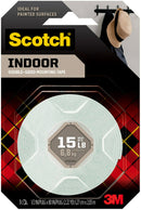 Scotch-Mount™ Indoor Double-Sided Mounting Tape 1/2"