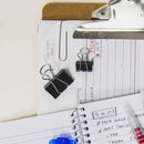 Small 3/4" (19mm) Black Binder Clip (20/Pack)