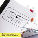 Small 3/4" (19mm) Assorted Color Binder Clip (20/Pack)