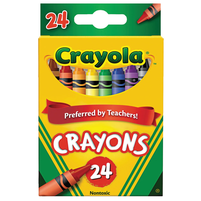 CREYONES CRAYOLA- caja de 24