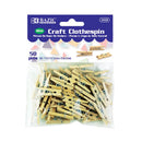 Mini Natural Clothes Pin (50/Pack)