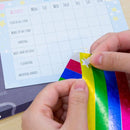 STICKERS ESTRELLITAS METALICAS