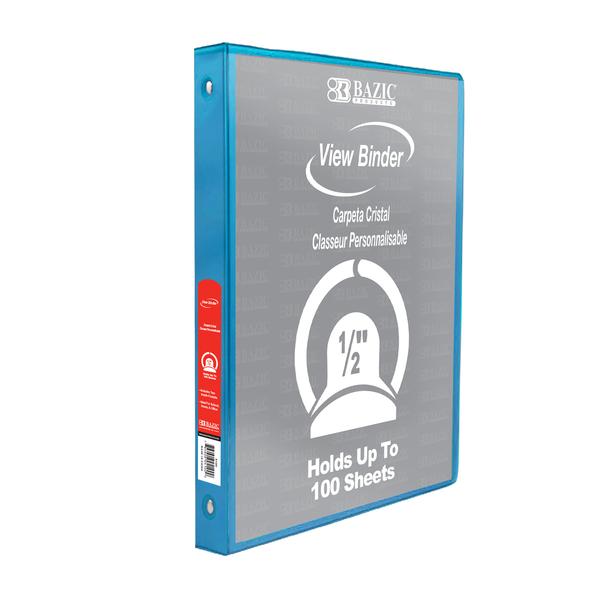 CARPETA "VIEW BINDER" DE 1/2"- CYAN