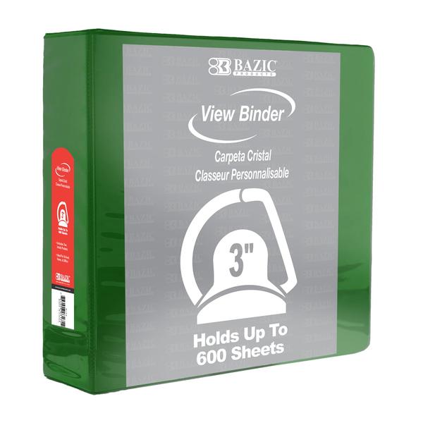 CARPETA "VIEW BINDER" DE 3"- GREEN