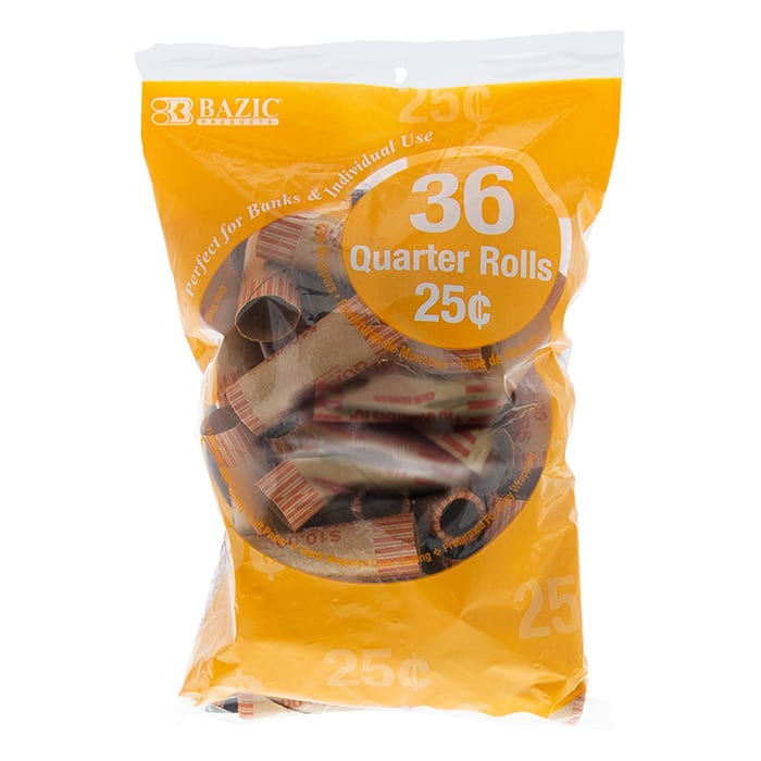 36 QUARTER ROLLS