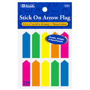 Flags Neon Color Arrow 0.5" X 1.7" 25 Ct. (10/Pack)