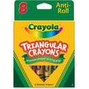 CREYONES CRAYOLA- TRIANGULAR CAJA DE 8