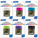 Magnetic Paper Clips Holder w/ No. 1 Paper Clip Assorted Color