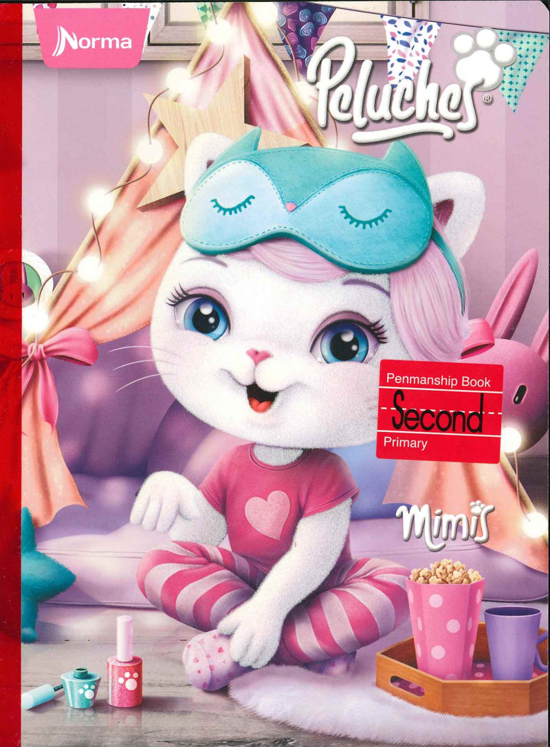 Libreta Caligrafia- Peluches SECOND