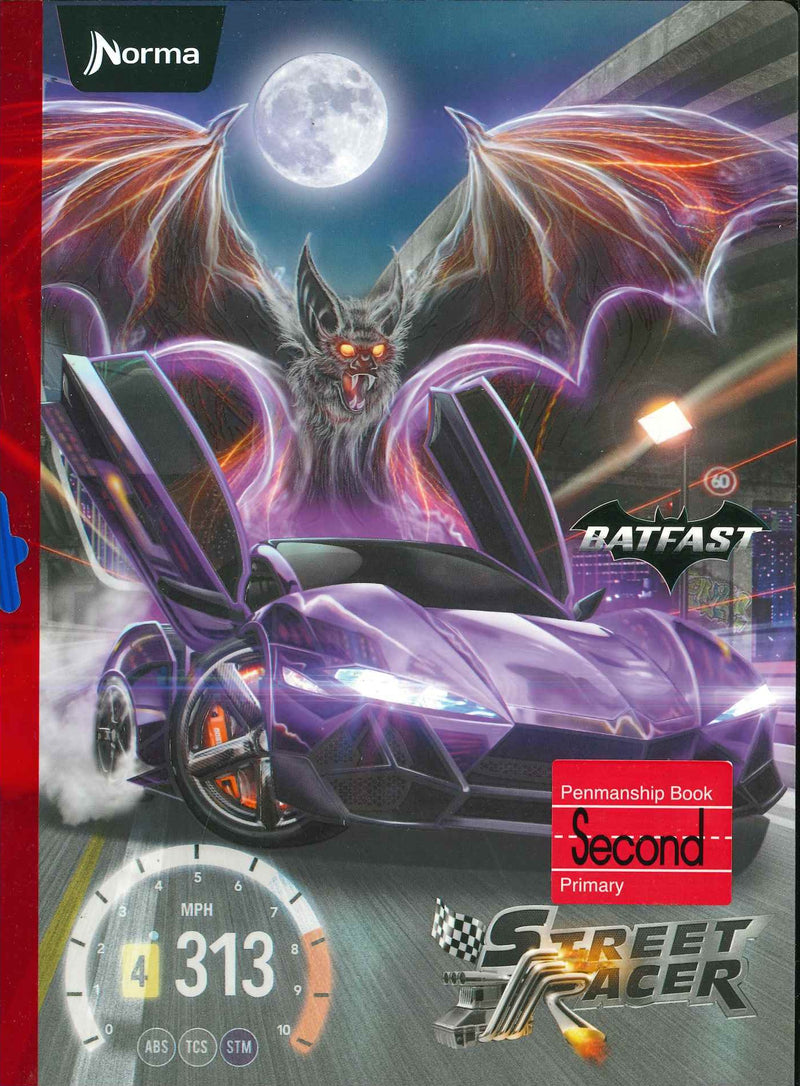Libreta Caligrafia- STREET RACER SECOND