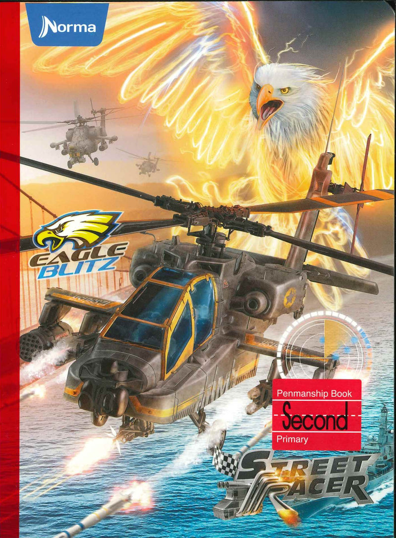Libreta Caligrafia- STREET RACER SECOND