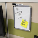 Magnetic Dry Erase Board 8.5" X 11" w/ Marker & 2 Magnets