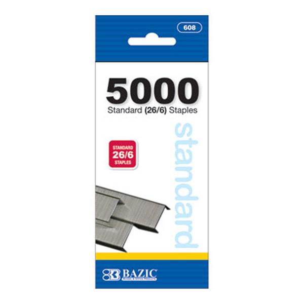 Staples - Standard (26/6) 5000 Ct.