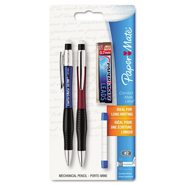 Paper Mate Comfortmate Ultra Pencil Starter Set 0.7mm