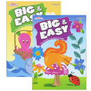 Big & Easy Coloring Book (con láminas grandes)