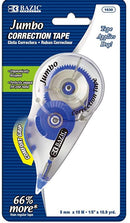 Correction Tape w/ Grip, Jumbo