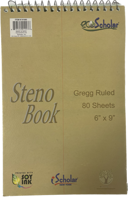 Libreta de taquigrafia Steno Book Argollada