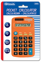 CALCULADORA POCKET ASSORTED COLORS