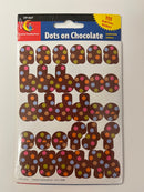 Paquete de Stickers- Dots chocolate letters