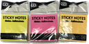 Stick On Notes 3" X 3" 100 Ct. Neon Colors