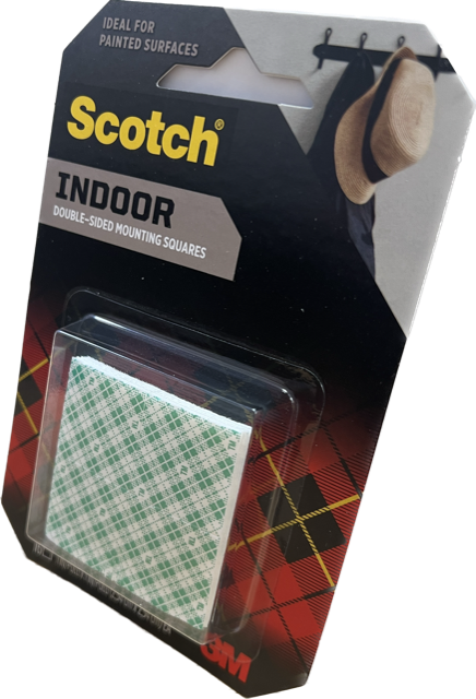Scotch-Mount™ Indoor Double-Sided Mounting Squares