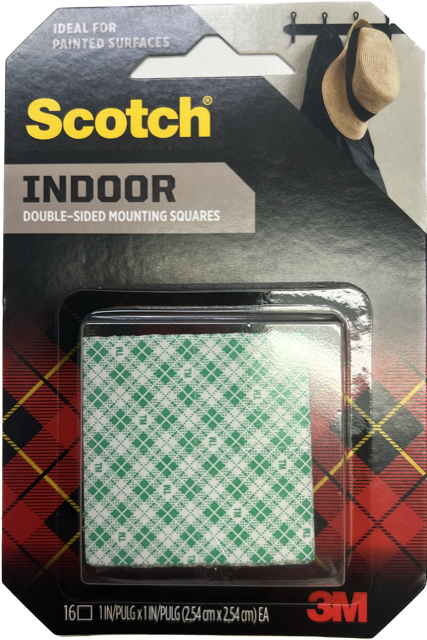 Scotch-Mount™ Indoor Double-Sided Mounting Squares